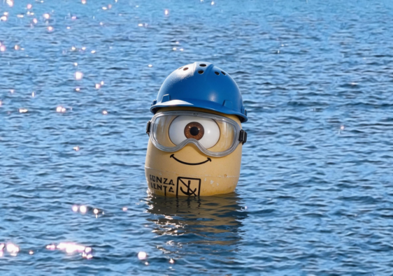 Boje im Golfe de Pinarellu