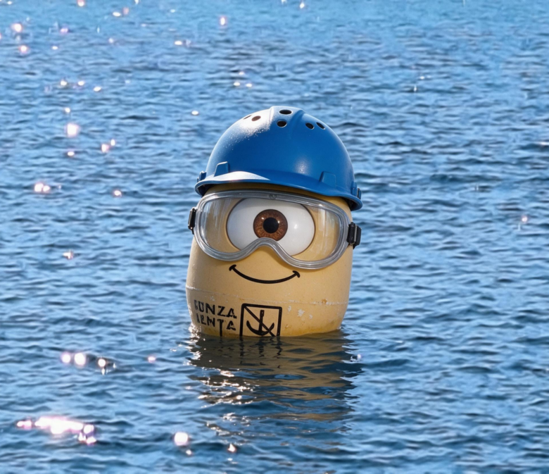 Boje im Golfe de Pinarellu
